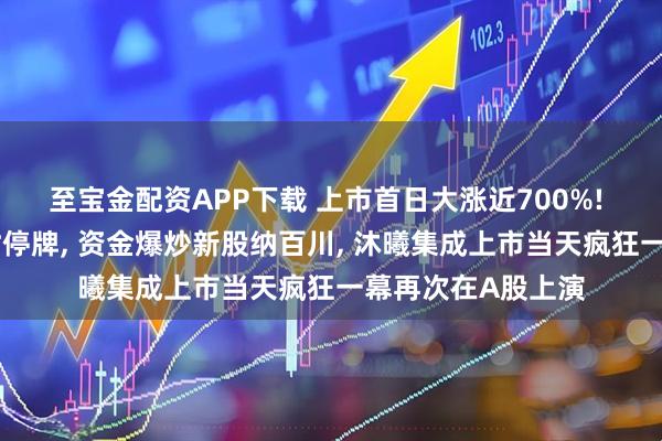 至宝金配资APP下载 上市首日大涨近700%! 盘中先后二次临时停牌, 资金爆炒新股纳百川, 沐曦集成上市当天疯狂一幕再次在A股上演